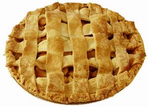 Apple pie food and drinks