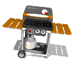 Barbecue food and drinks