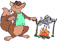 Barbecue food and drinks