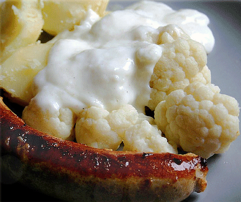 Cauliflower food and drinks