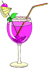 Cocktails food and drinks