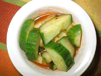 Cucumber food and drinks