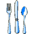 Cutlery food and drinks