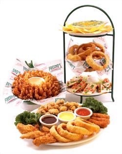 Deep fried snacks food and drinks