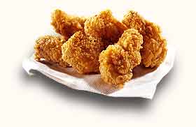 Deep fried snacks food and drinks