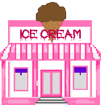 Ice cream food and drinks