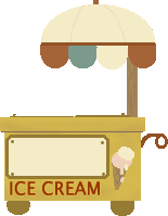Ice cream food and drinks