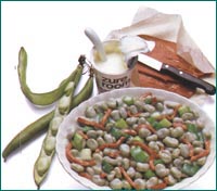 Legumes food and drinks