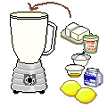 Mixer and blender food and drinks