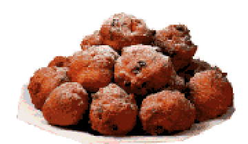 Oliebol food and drinks