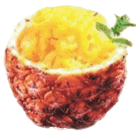 Pineapple food and drinks