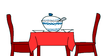Pots and pans food and drinks