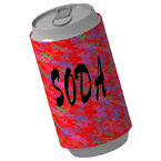 Soda food and drinks