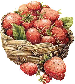 Strawberries food and drinks