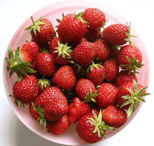 Strawberries food and drinks