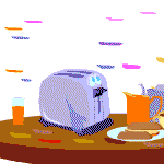 Toaster food and drinks