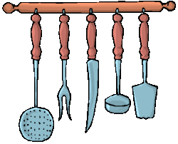 Tools food and drinks