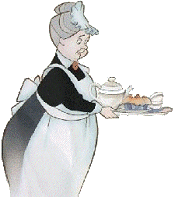 Waiters food and drinks
