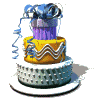 Wedding cake food and drinks