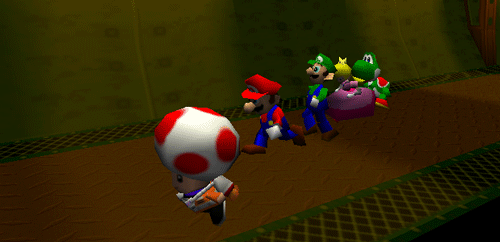 Mario party games gifs