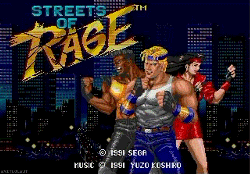 Streets of rage games gifs