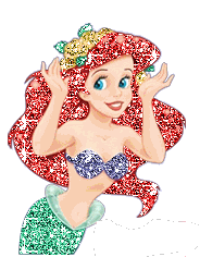 Ariel glitter gifs