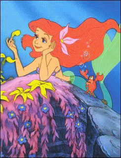 Ariel glitter gifs