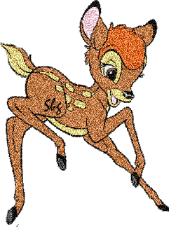 Bambi glitter gifs