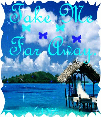 Beach glitter gifs