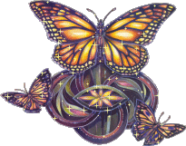 Butterfly glitter gifs
