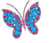 Butterfly glitter gifs