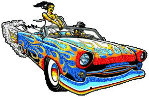 Car glitter gifs