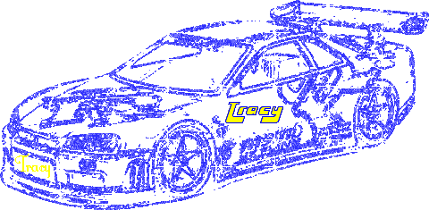Car glitter gifs