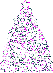 Christmas trees glitter gifs