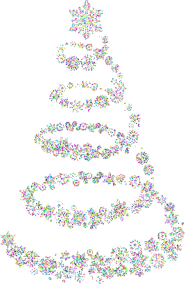 Christmas trees glitter gifs