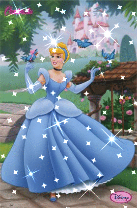 Cinderella glitter gifs