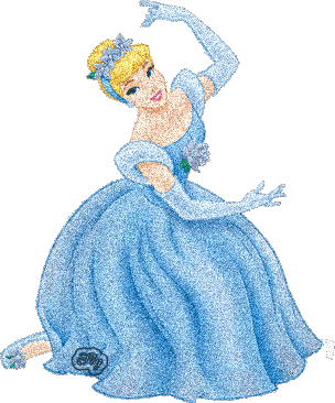 Cinderella glitter gifs