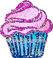 Cupcake glitter gifs
