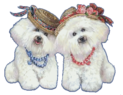 Dogs glitter gifs