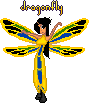 Dragonfly glitter gifs