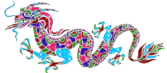 Dragons glitter gifs