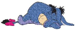 Eeyore glitter gifs
