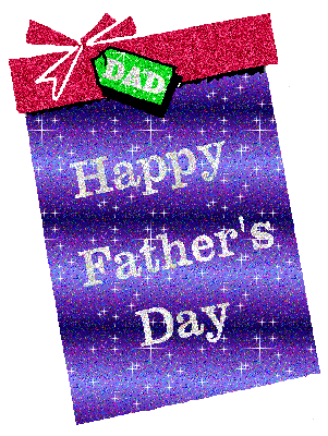 Fathers day glitter gifs