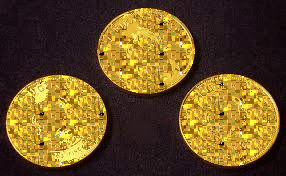 Gold and silver glitter gifs