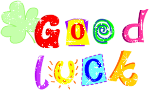 Image result for good luck gif