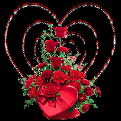 Hearts glitter gifs