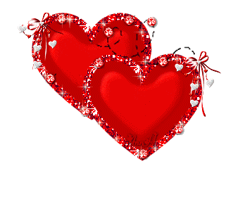 Hearts glitter gifs