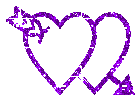 Hearts glitter gifs