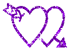 Hearts glitter gifs