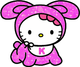 Hello kitty glitter gifs